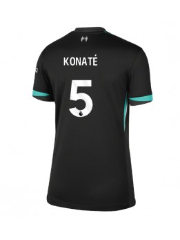 Billige Liverpool Ibrahima Konate #5 Bortedrakt Dame 2024-25 Kortermet